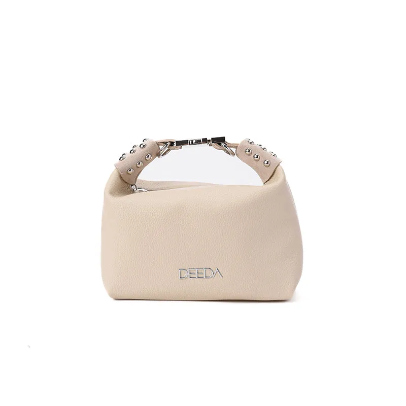 LEILA MINI HOBO - BEIGE