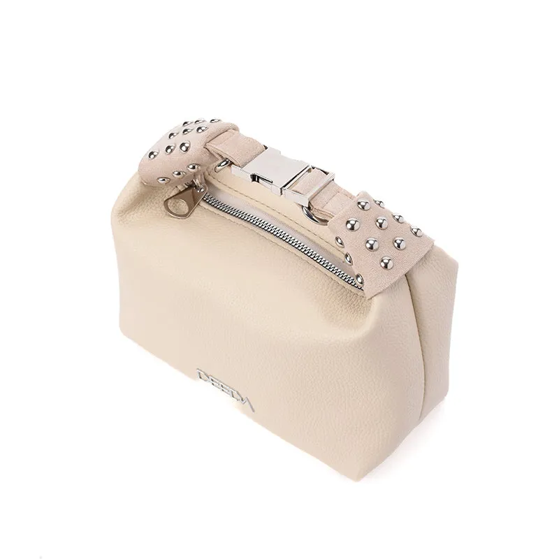 LEILA MINI HOBO - BEIGE