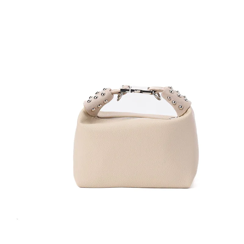 LEILA MINI HOBO - BEIGE