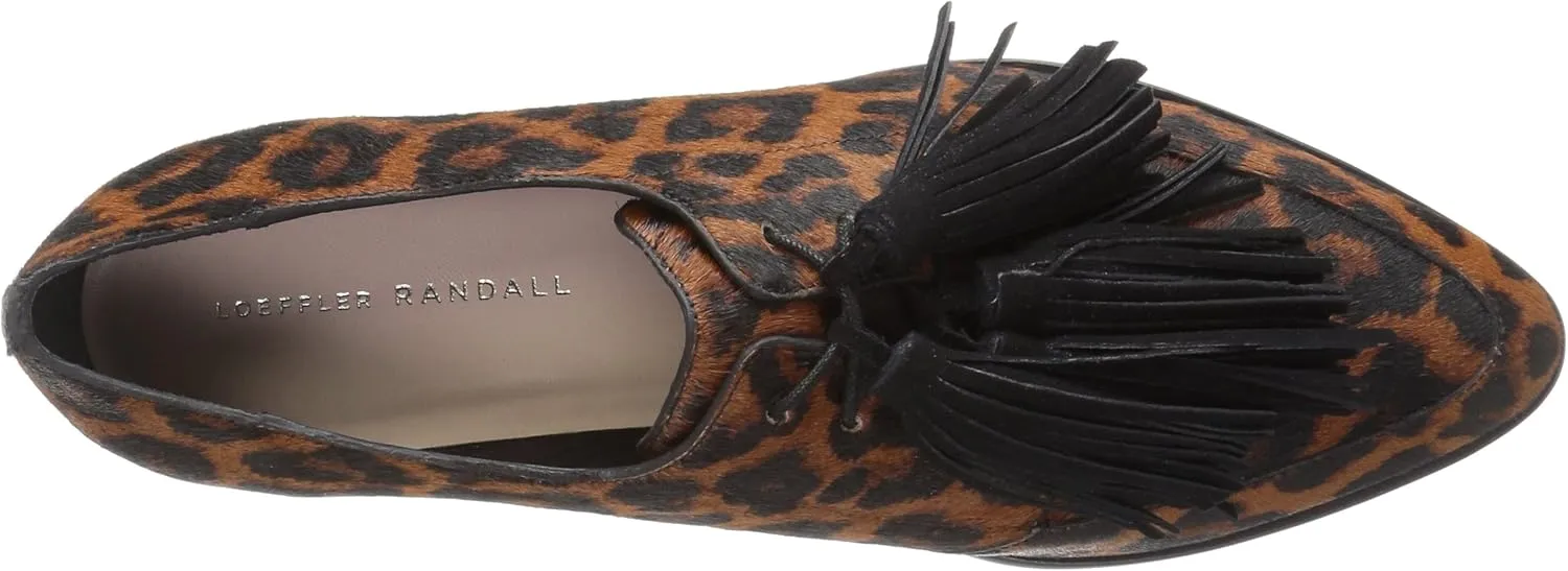 Loeffler Randall Women's Jasper (Haircalf/Suede Tassels)
