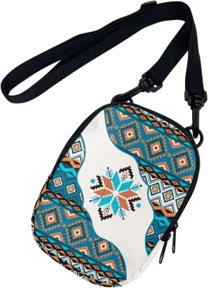 Lotusorchid Sling Cell Phone Purse, Crossbody Mini Wallet Purse Shoulder Handbag with Adjustable Straps