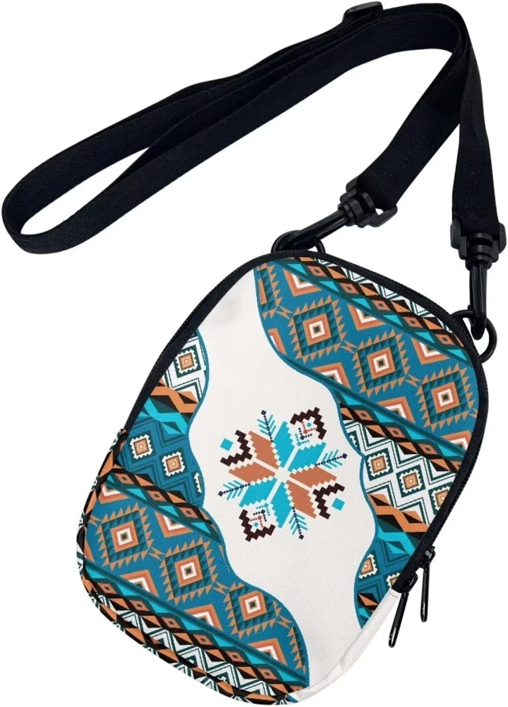 Lotusorchid Sling Cell Phone Purse, Crossbody Mini Wallet Purse Shoulder Handbag with Adjustable Straps