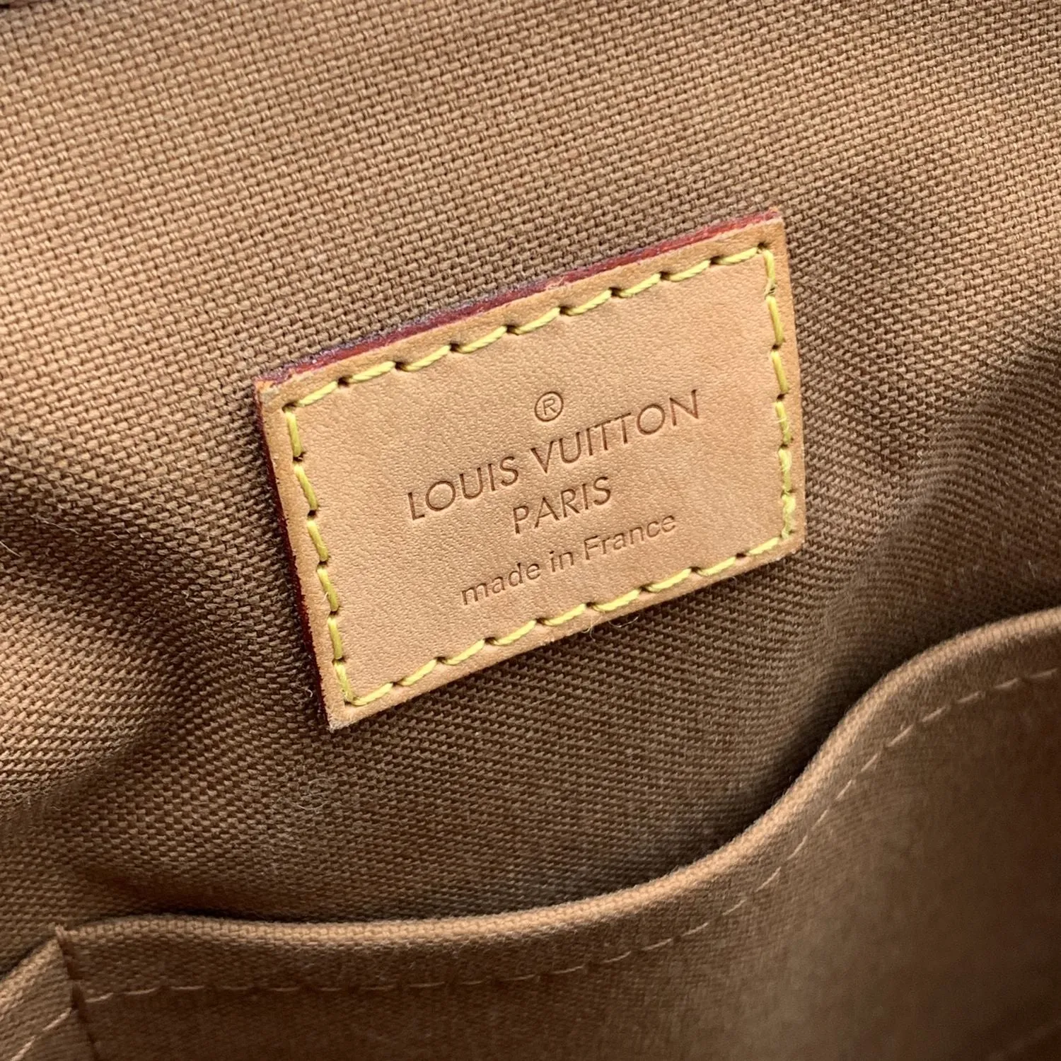 LOUIS VUITTON Brown Monogram Canvas Tivoli Gm Satchel Bag