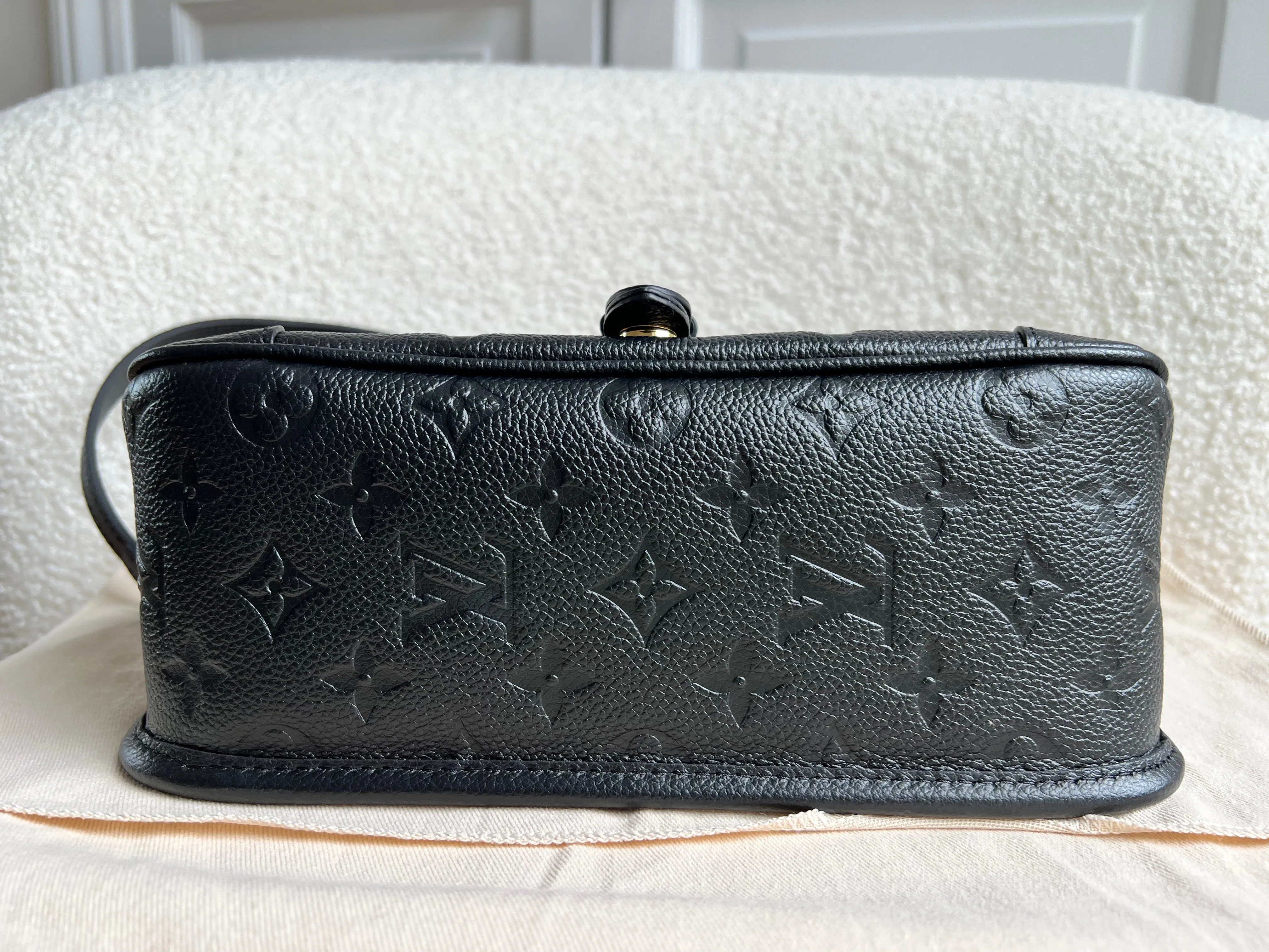 Louis Vuitton Diane Satchel Black Empreinte (RRP £2,020)