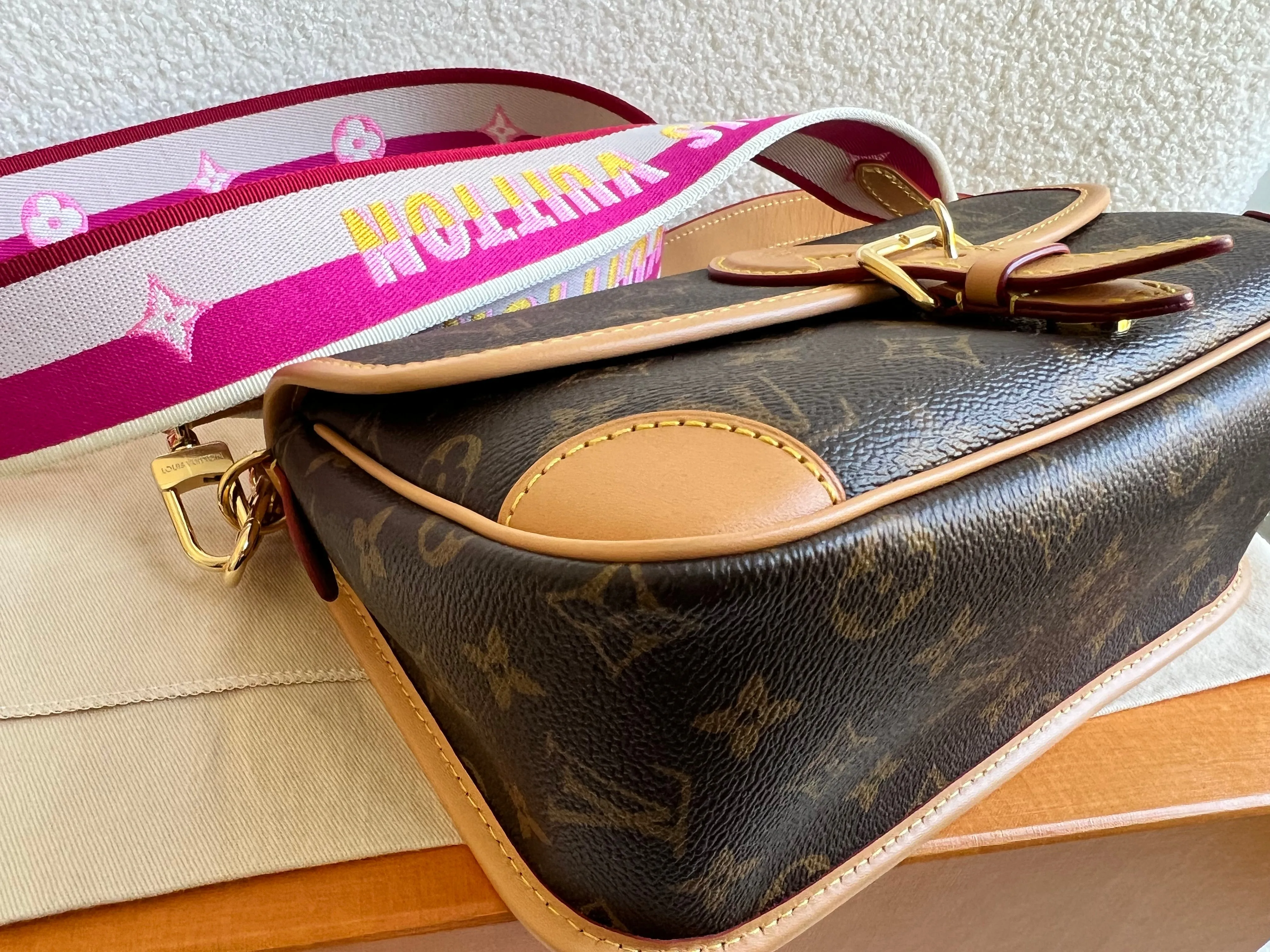 Louis Vuitton Diane Satchel Monogram Fuchsia (RRP £1,790)