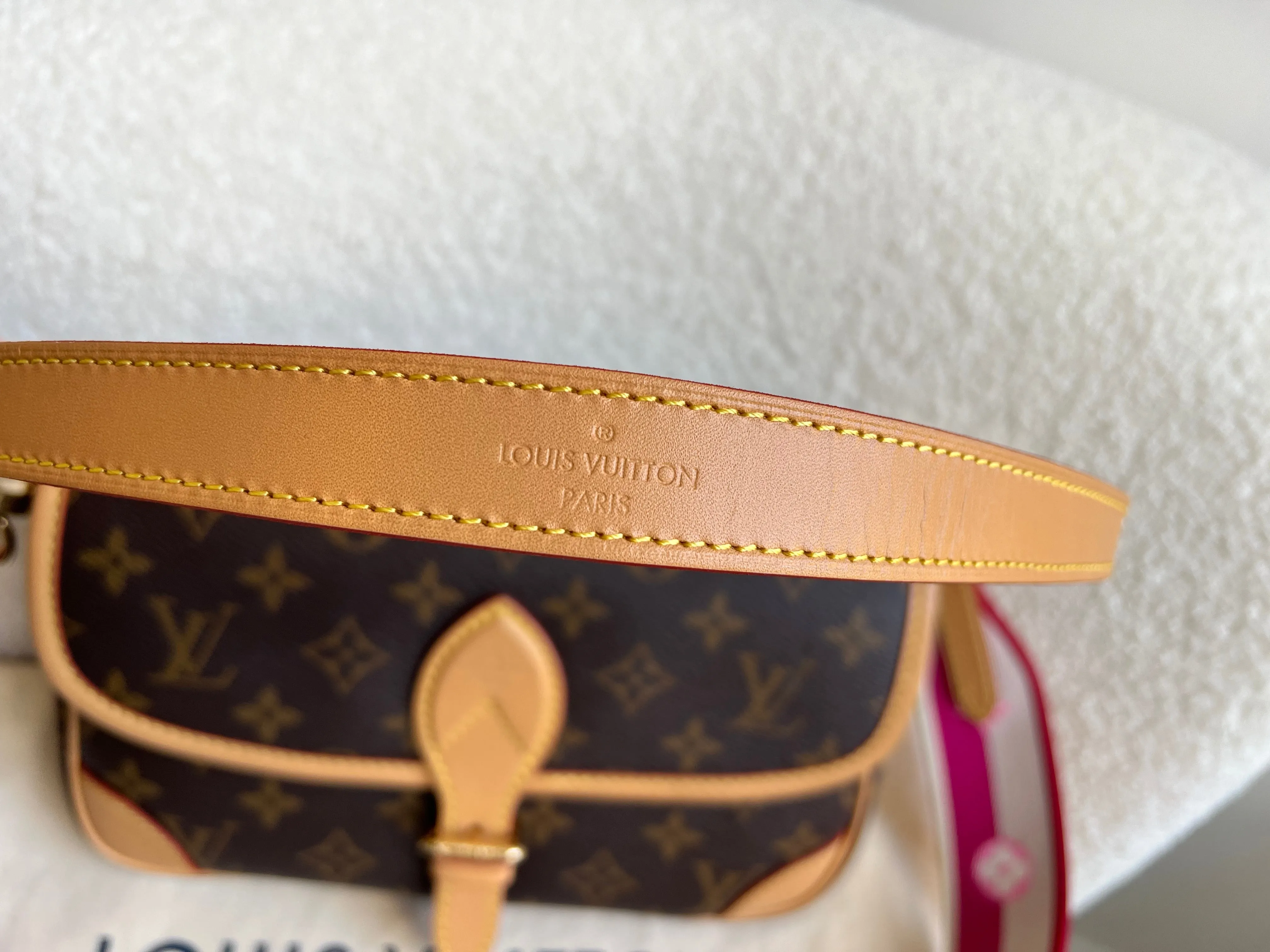 Louis Vuitton Diane Satchel Monogram Fuchsia (RRP £1,790)