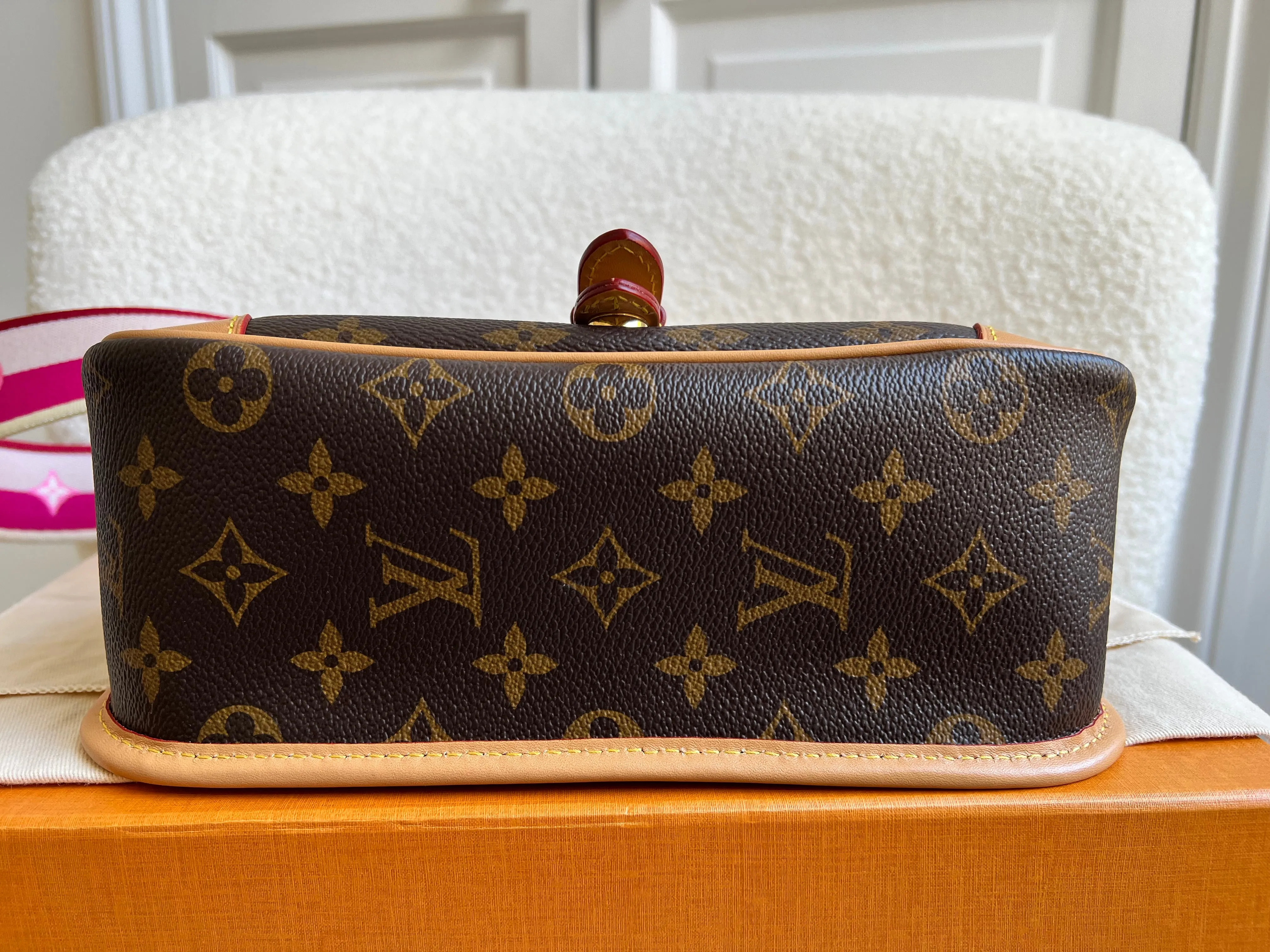 Louis Vuitton Diane Satchel Monogram Fuchsia (RRP £1,790)