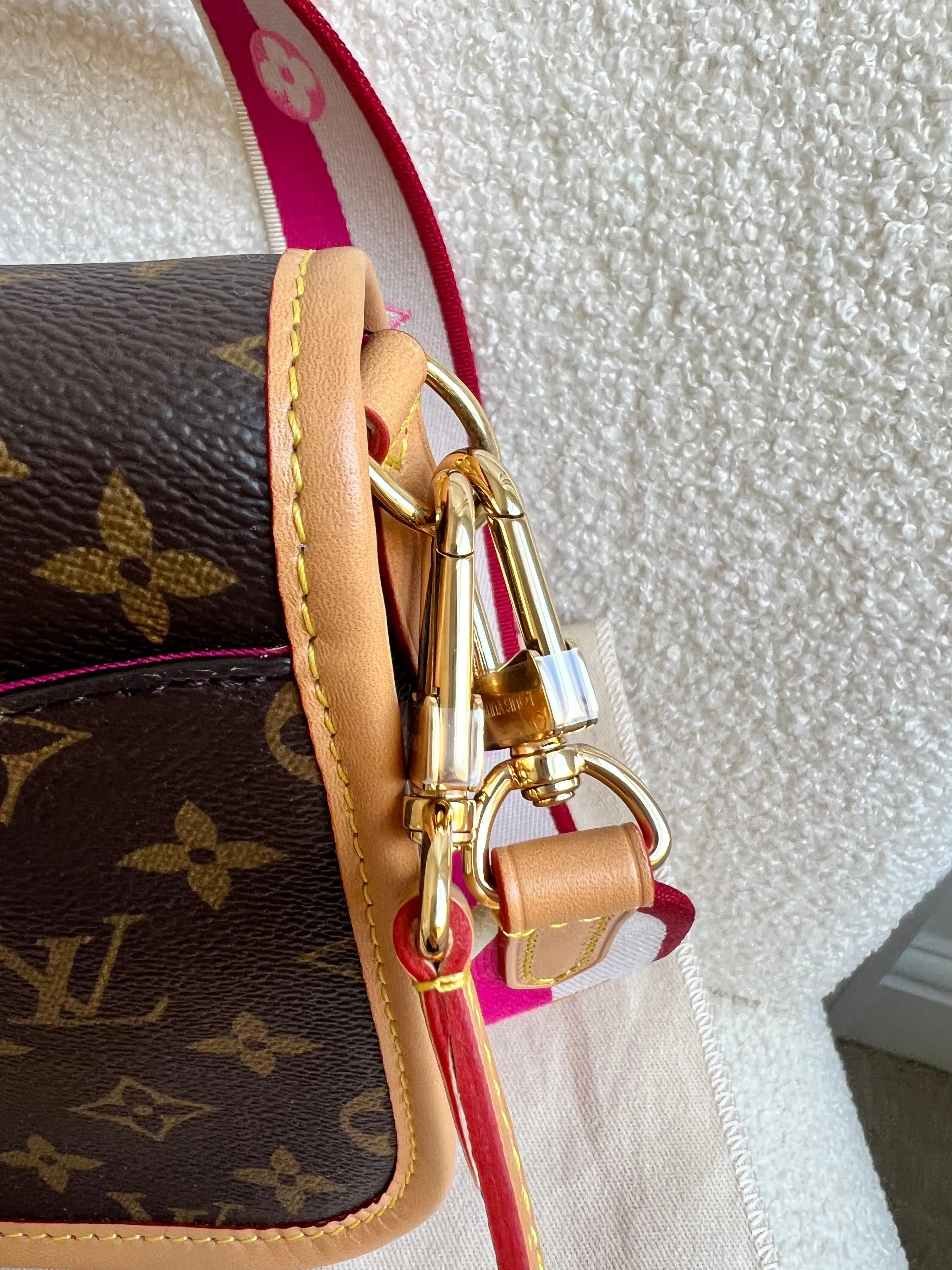 Louis Vuitton Diane Satchel Monogram Fuchsia (RRP £1,790)