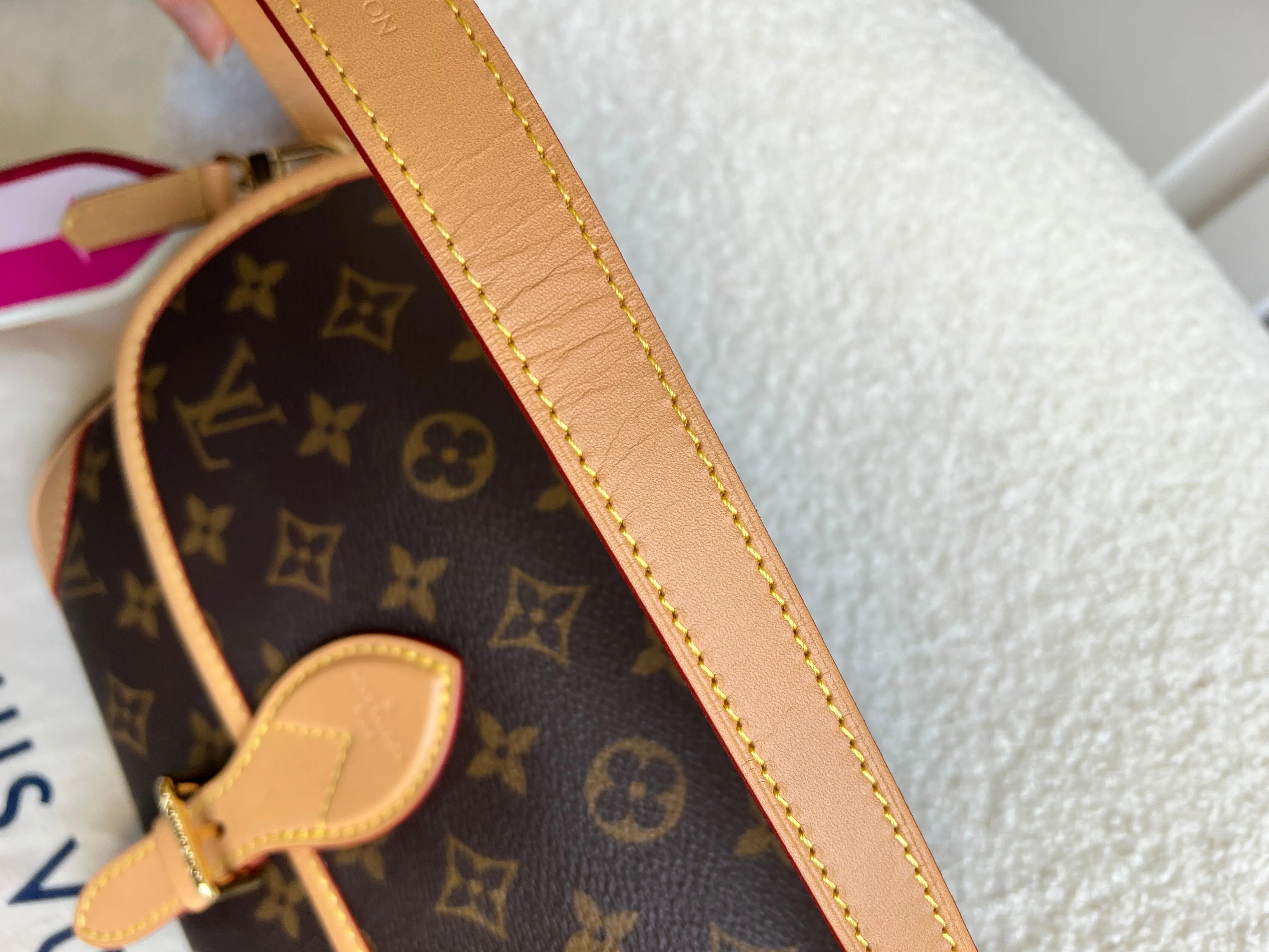 Louis Vuitton Diane Satchel Monogram Fuchsia (RRP £1,790)