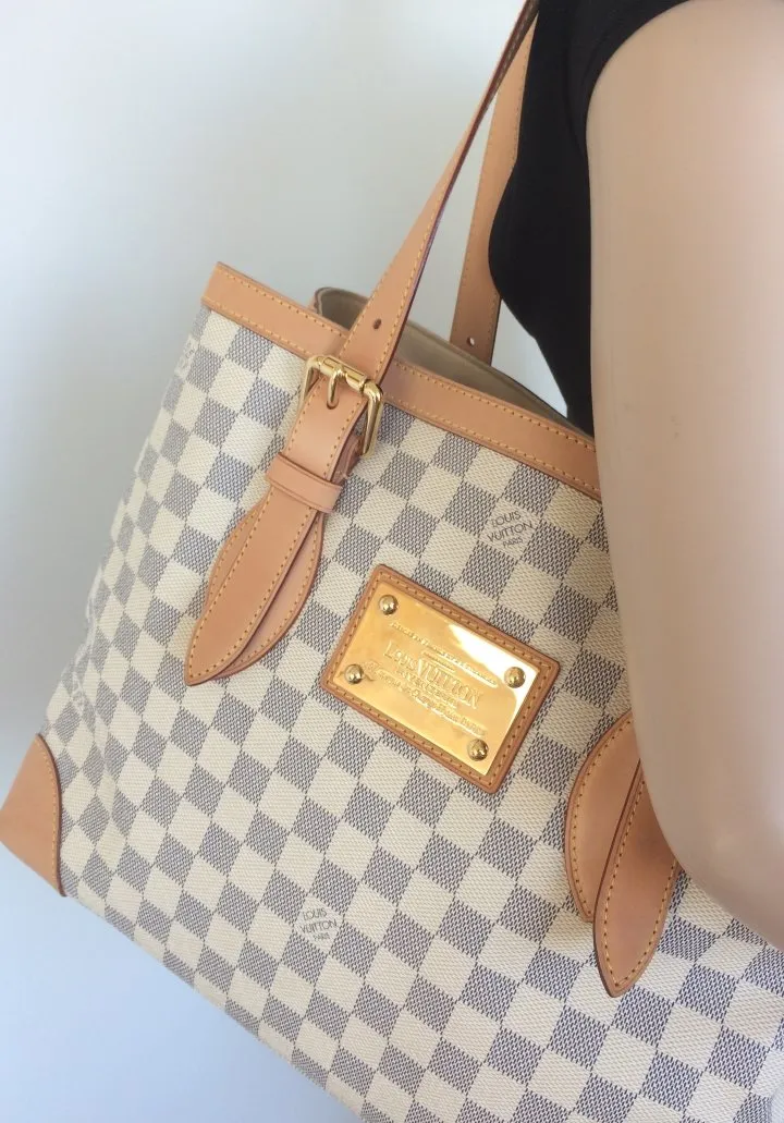 Louis Vuitton Hampstead MM azur