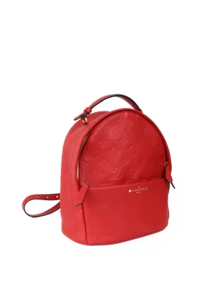 Louis Vuitton Red Sorbonne Backpack