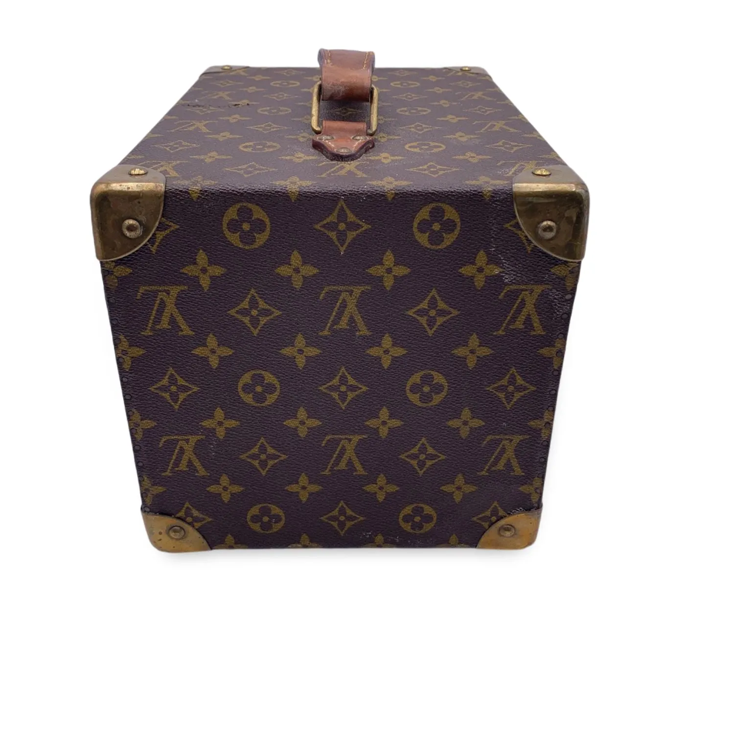 LOUIS VUITTON Vintage Monogram Boite Flacons Train Case