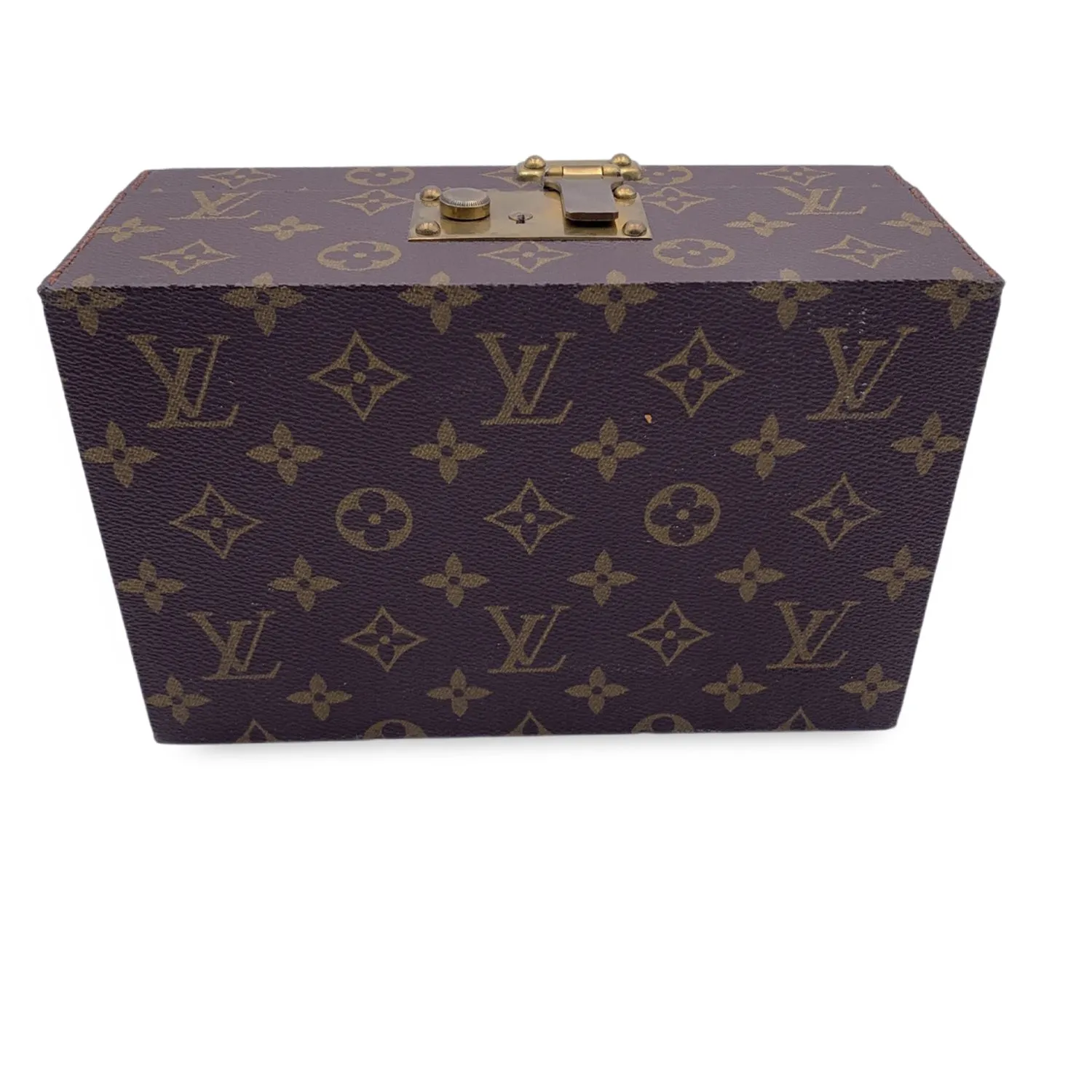 LOUIS VUITTON Vintage Monogram Canvas Boite A Tout Jewellery Case