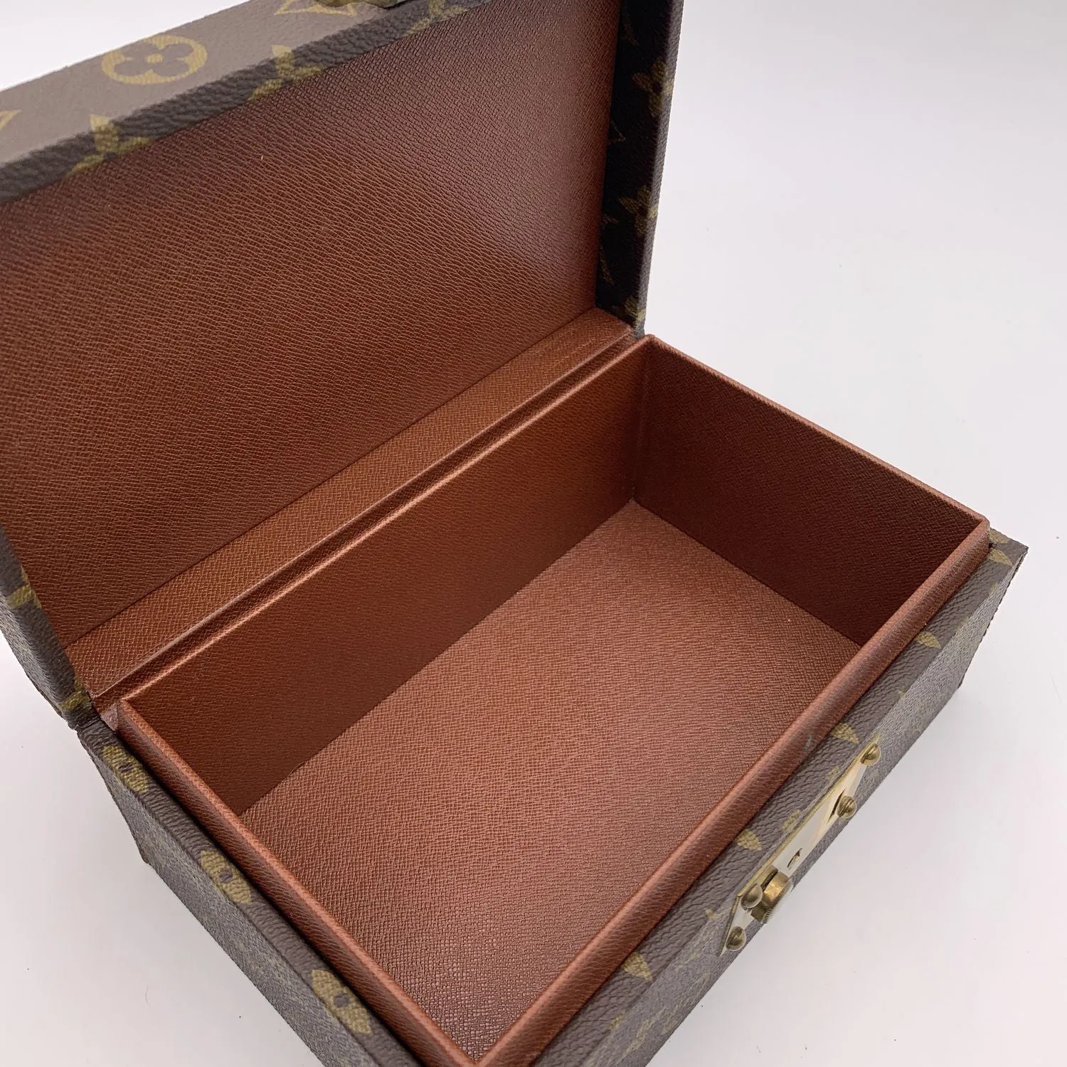 LOUIS VUITTON Vintage Monogram Canvas Boite A Tout Jewellery Case