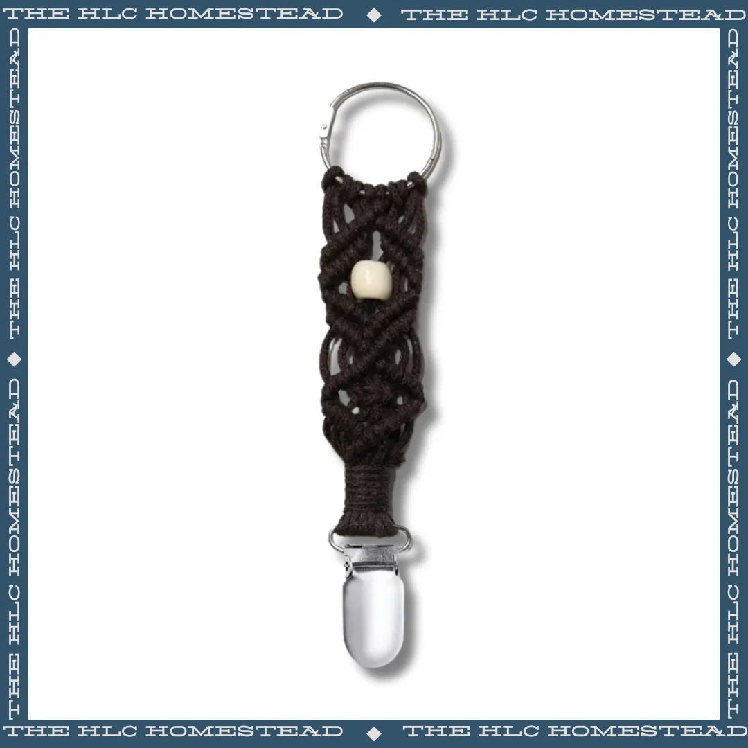 Macrame Hat Clips