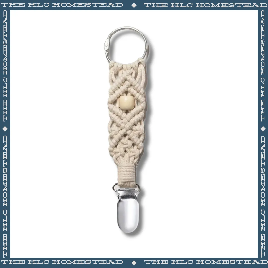 Macrame Hat Clips