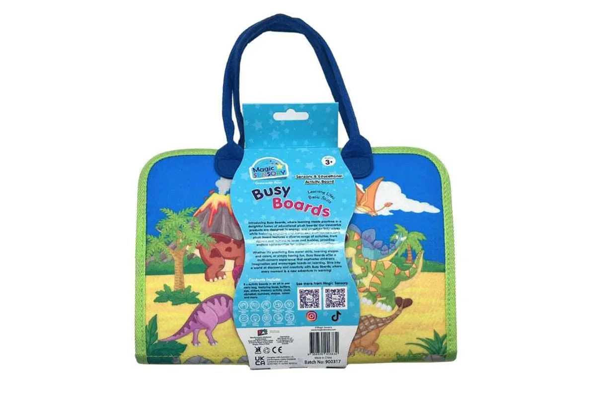 MAGIC SENSORY BUSY BOARD BLUE