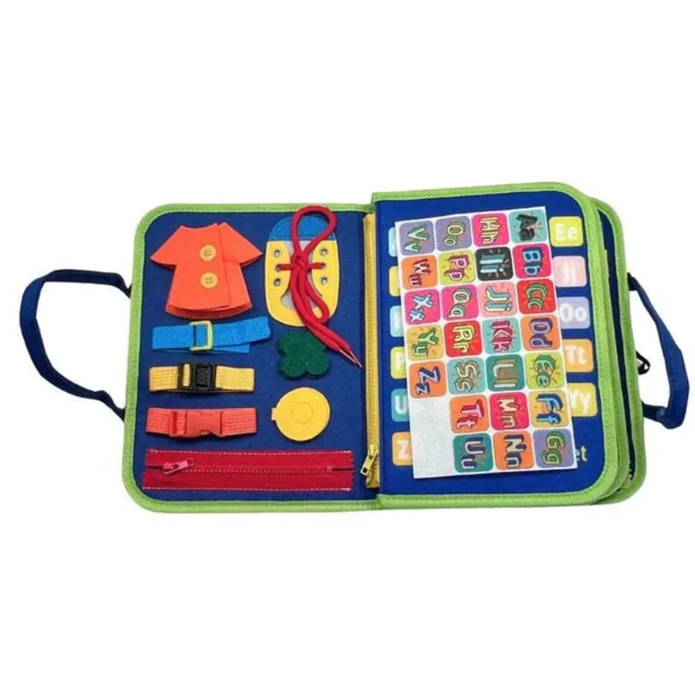 MAGIC SENSORY BUSY BOARD BLUE