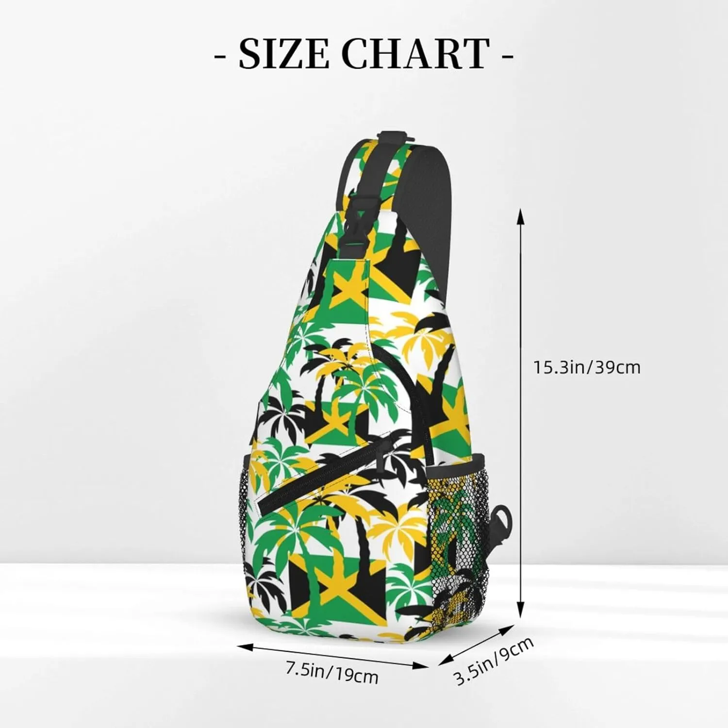 Marijuana Weed Leaf Chest Bags Crossbody Sling Bag Shoulder Bag Travel Hiking Daypack For Men Women