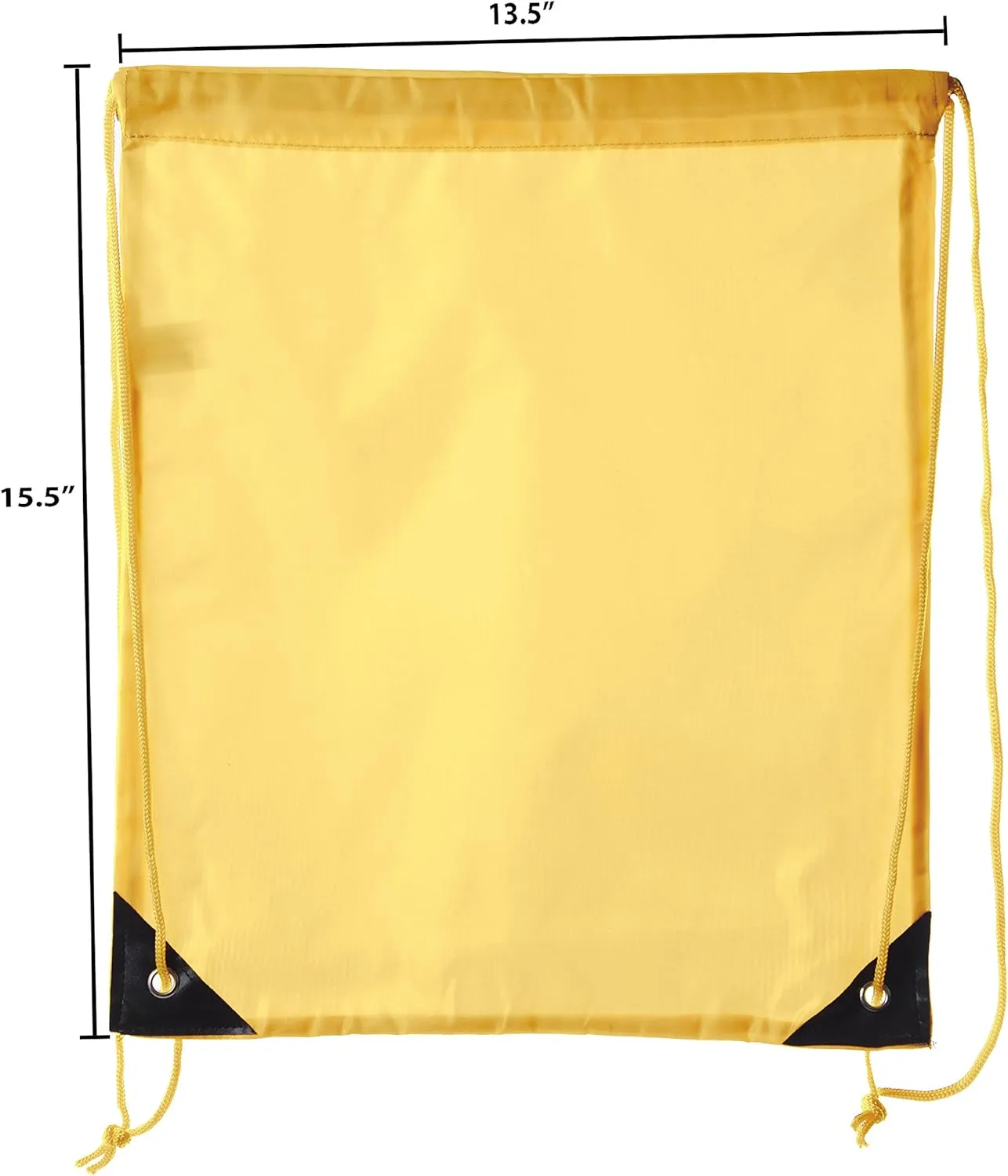 Mato & Hash Drawstring Bulk Bags Cinch Sacks Backpack Pull String Bags | 15 Colors | 1PK-100PK Available