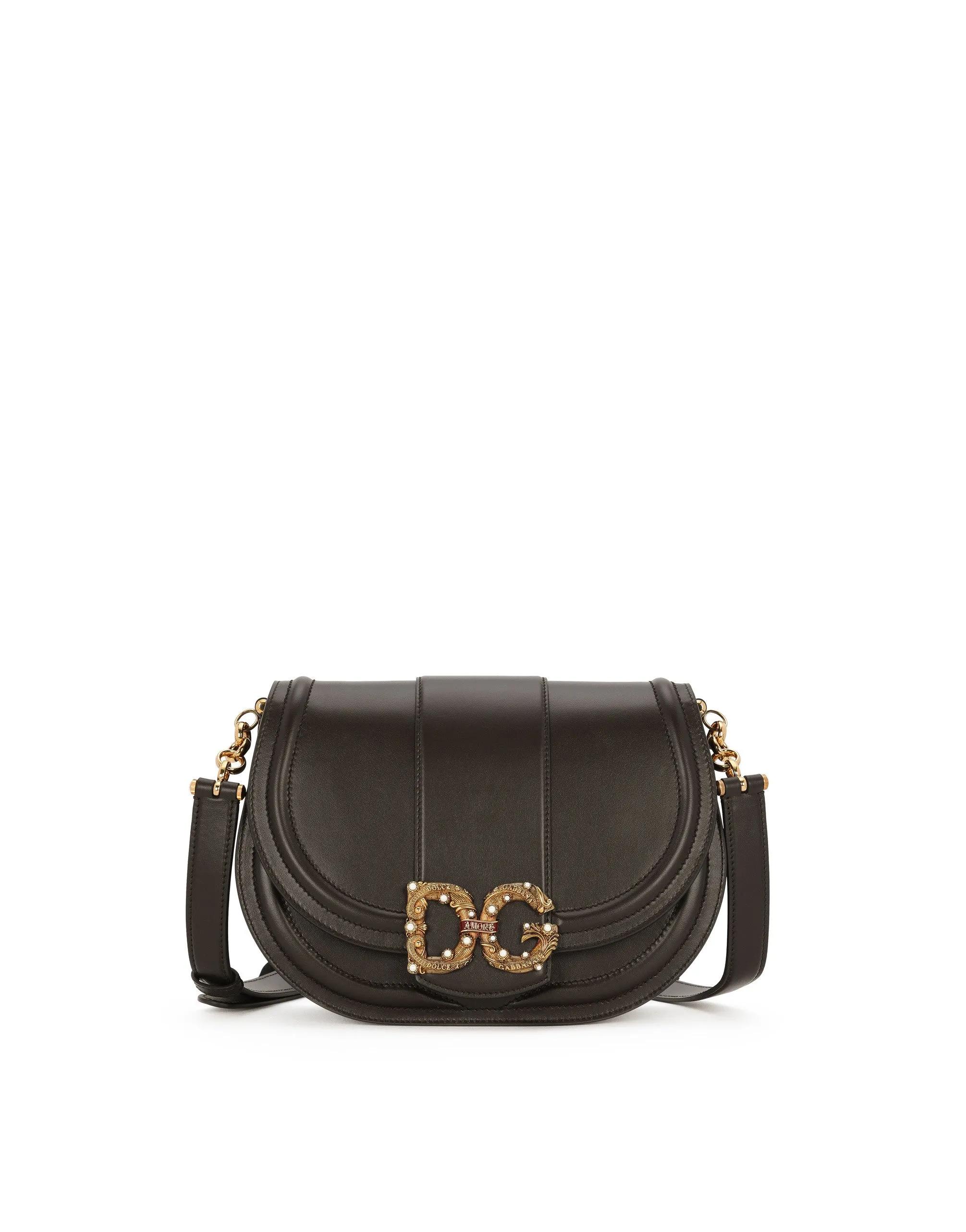 MEDIUM DG AMORE BAG IN CALFSKIN