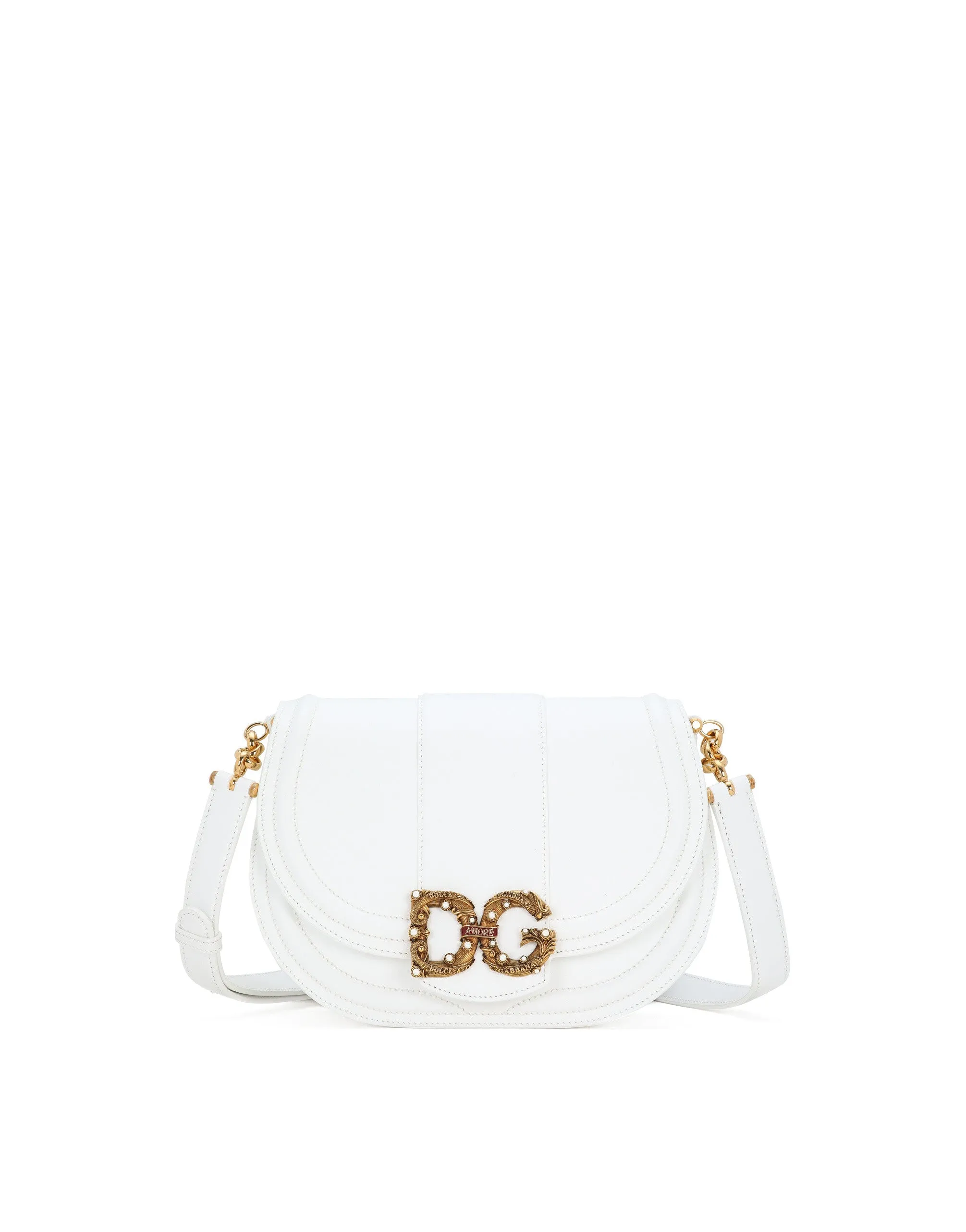 MEDIUM DG AMORE BAG IN CALFSKIN
