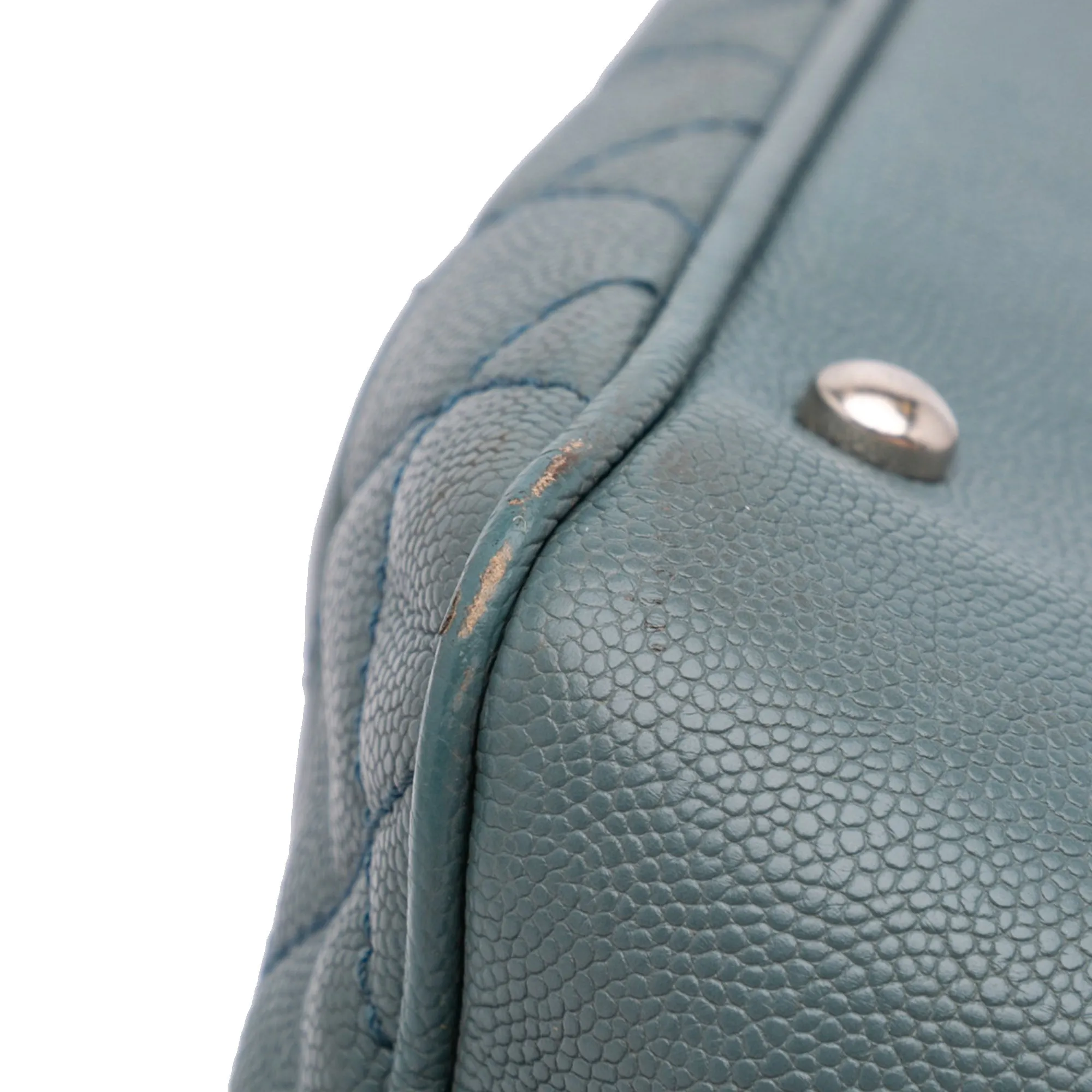Medium Quilted Caviar Urban Companion Tote