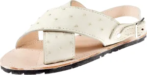 Men Exotic Sandals Genuine Ostrich Leather Huaraches Piel Avestruz