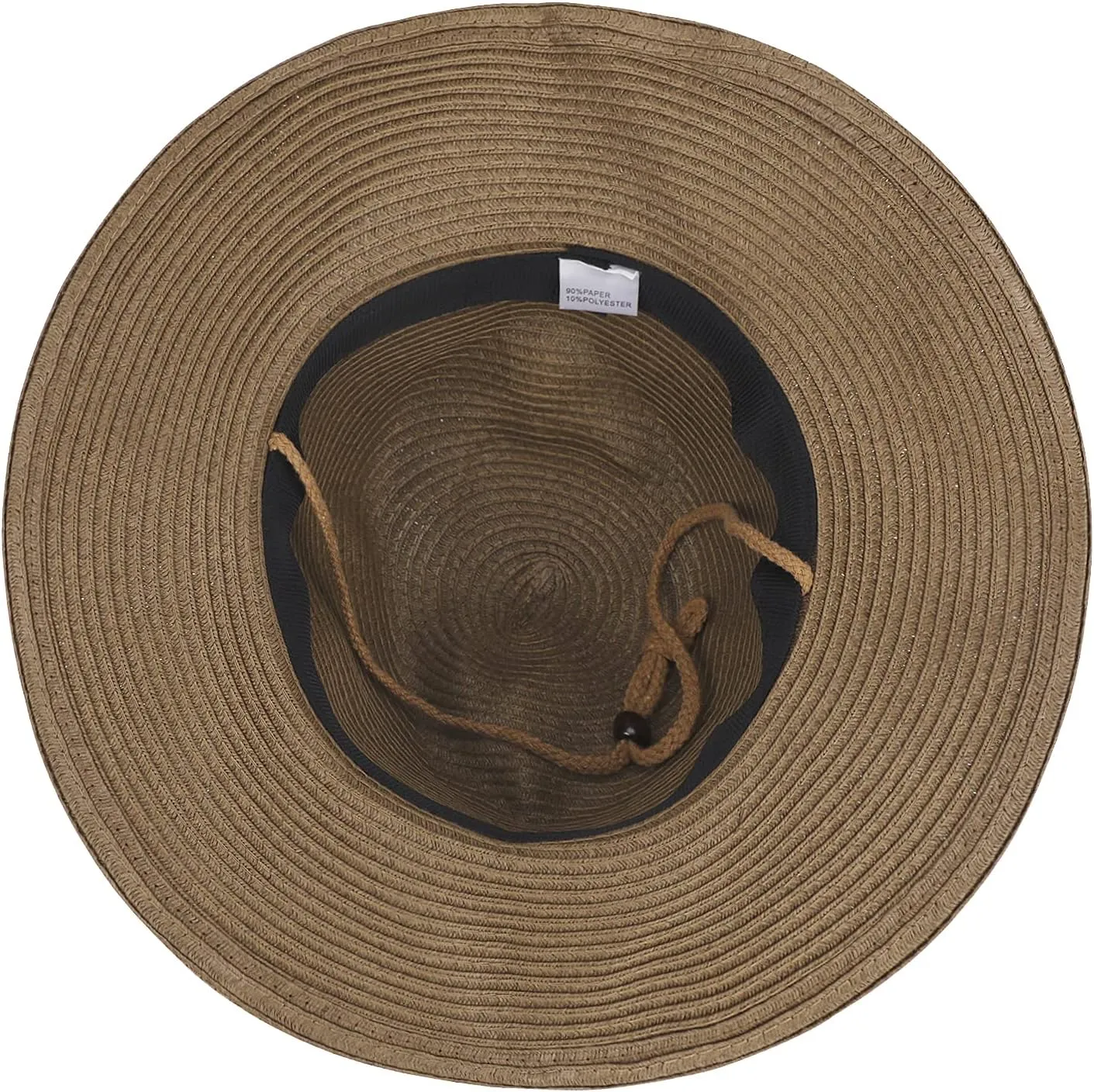 Mens Straw Cowgirl Cowboy Hat Women Floppy Packable Wide Brim Sun Hat UPF50 Western Panama Travel Beach Cap Fedora Bucket Hat