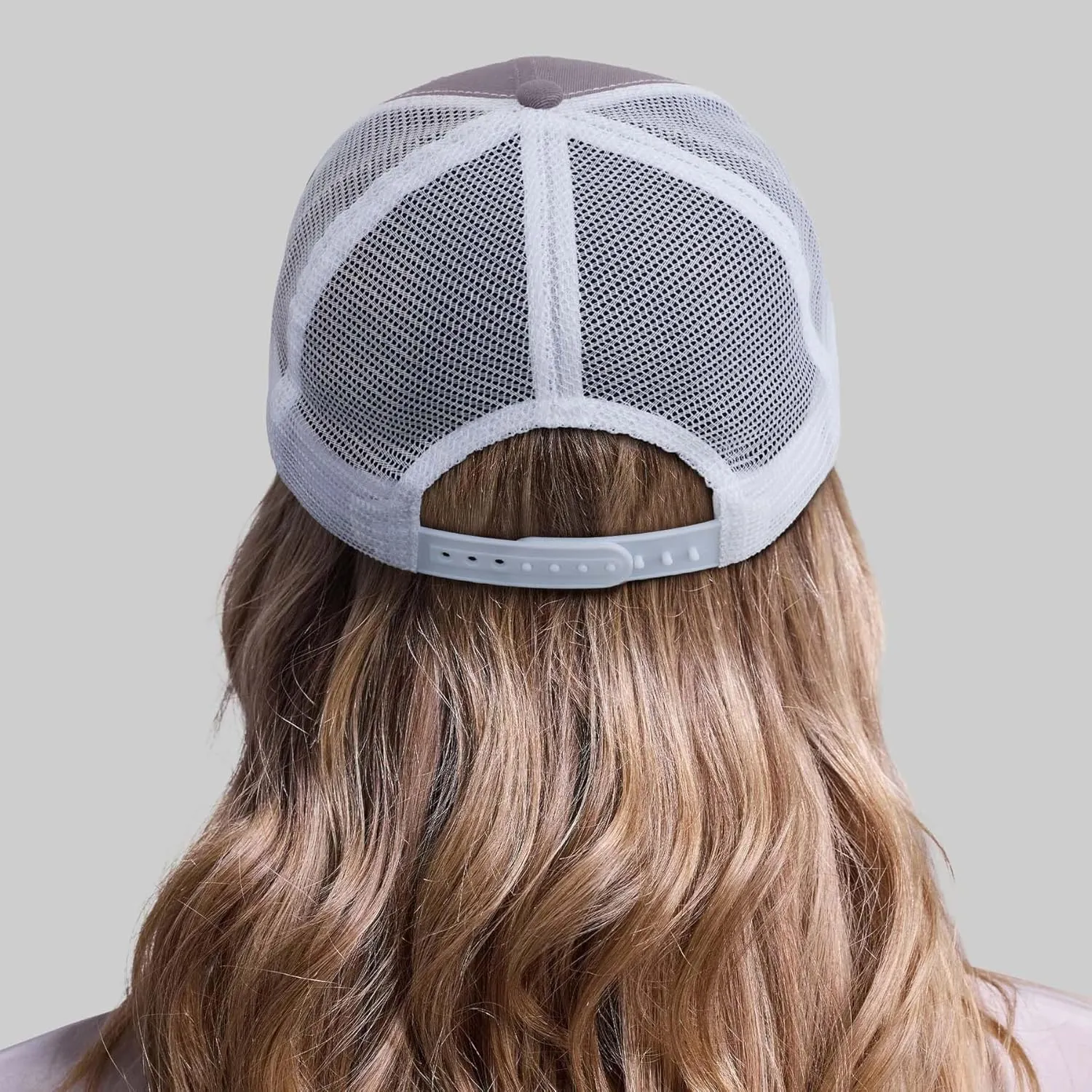 Mesh Bigfoot Hat Leather Cap for Men- Great Snapback Closure Sasquatch Hat for Hunting & Hiking