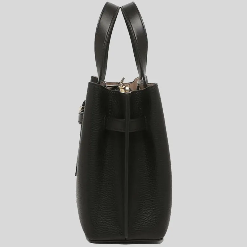 M.I.C.H.A.E.L K.O.R.S Emilia Small Pebbled Leather Satchel Bag for Shoulder/Crossbody Wear