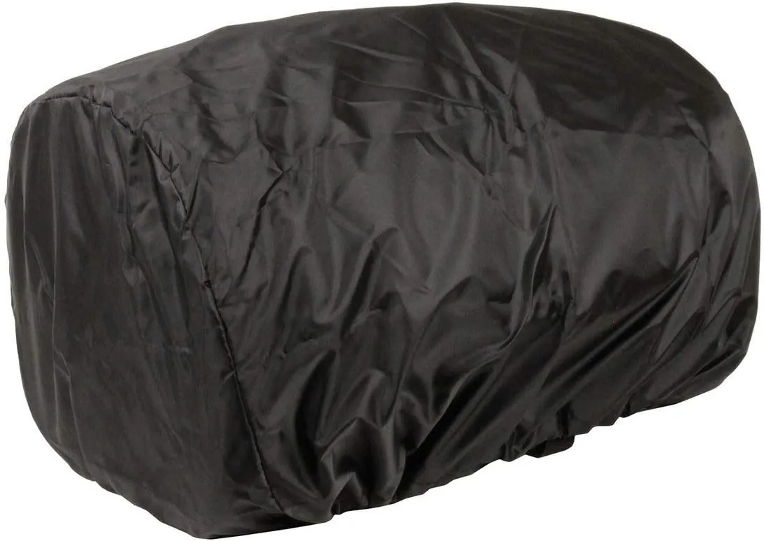 Milwaukee Performance SH683 Large Black Textile Duffel Style Motorcycle Sissy Bar Bag with Carry Strap - One Size