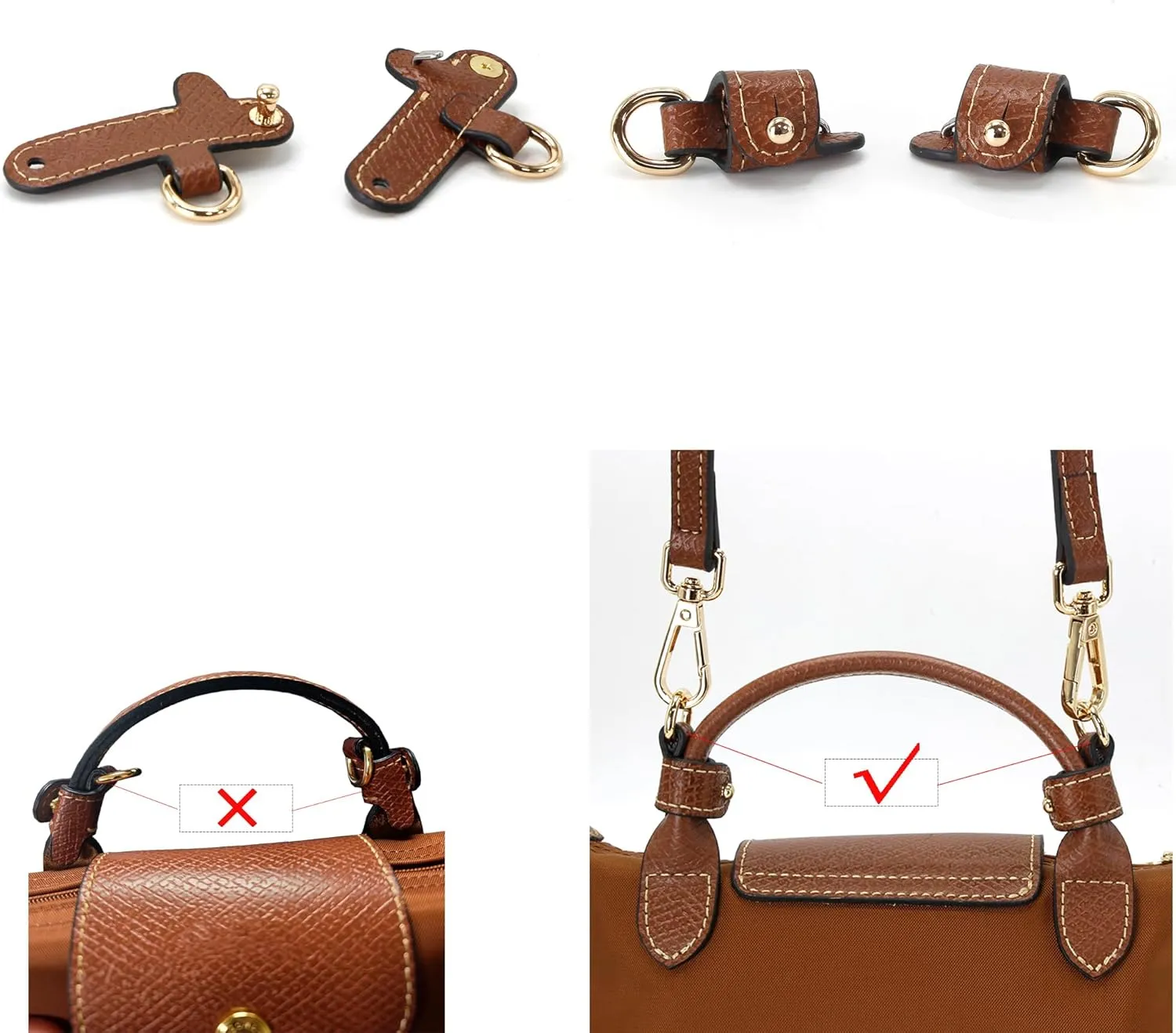 Mini Bags Leather Shoulder Strap Terracotta Nude TAUPE Nave Blue Bag Straps
