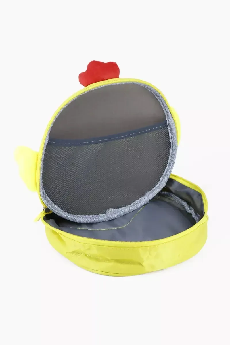 Mini Lightweight Kindergarten Cartoon Backpack For Kids - Yellow