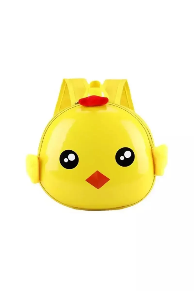 Mini Lightweight Kindergarten Cartoon Backpack For Kids - Yellow