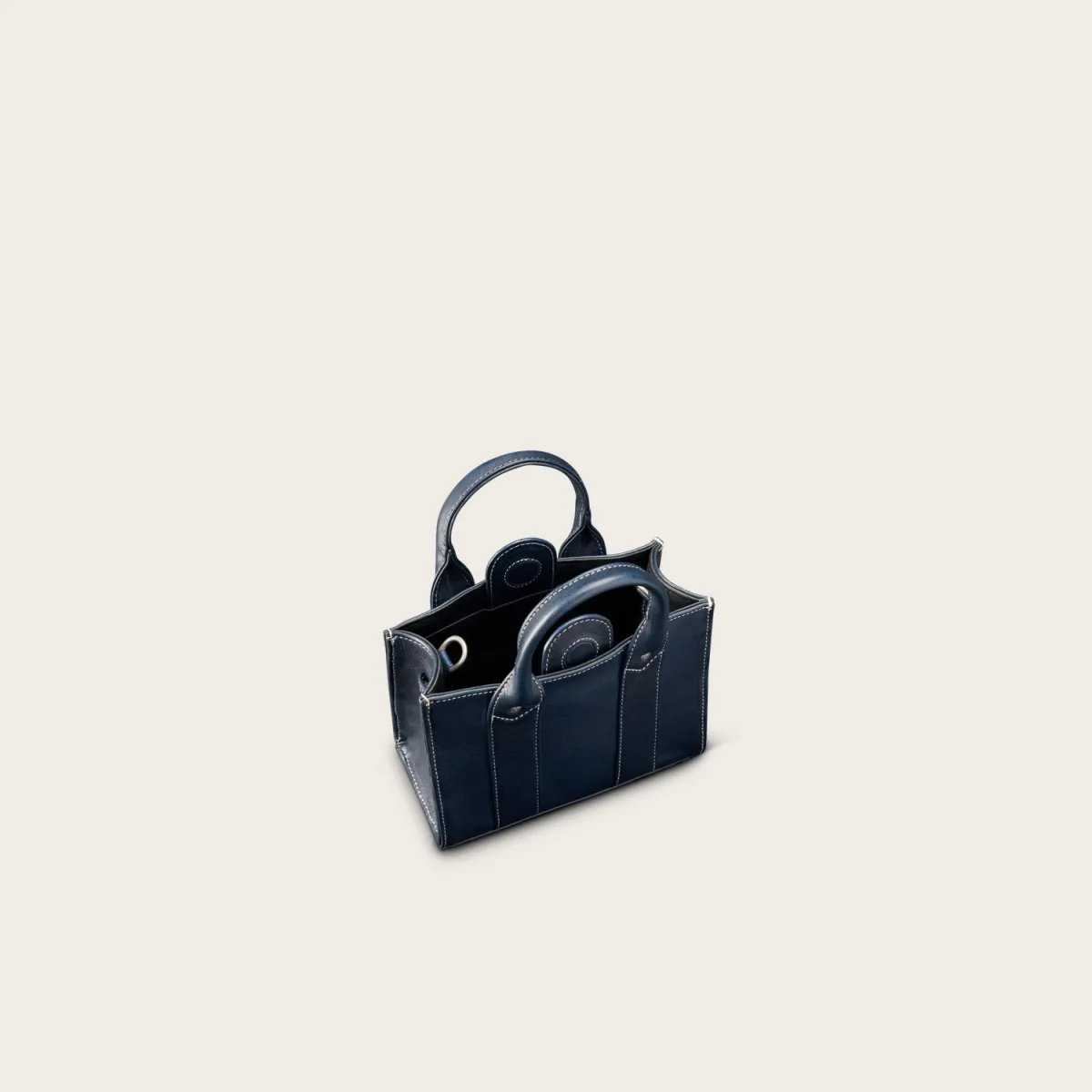 Mini Metallic Satchel