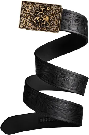 Mission Belt Men's Western Full Grain Leather Ratchet Belt