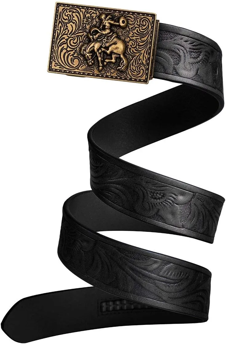 Mission Belt Men's Western Full Grain Leather Ratchet Belt