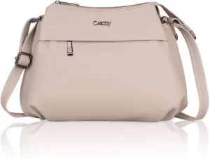 Modern Catchy Shoulder Leather Shoulder Handbag Comfortable Soft And Adjustable Purse Pocket With Zipper Removable Strap & Lightweight Bag For Womens