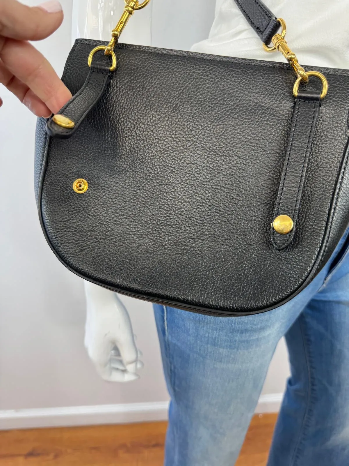 MULBERRY AMBERLEY CLASSIC GRAIN LEATHER HOBO BAG