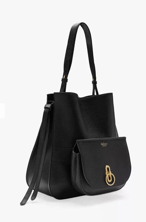 MULBERRY AMBERLEY CLASSIC GRAIN LEATHER HOBO BAG