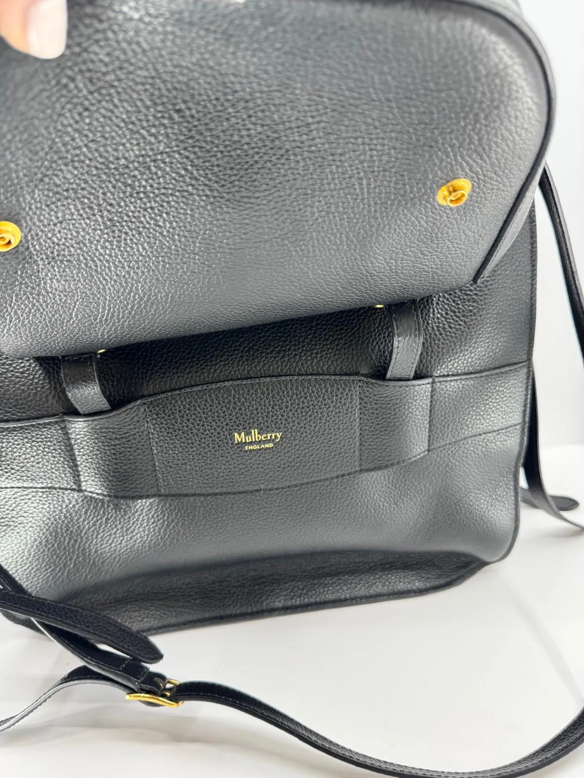 MULBERRY AMBERLEY CLASSIC GRAIN LEATHER HOBO BAG