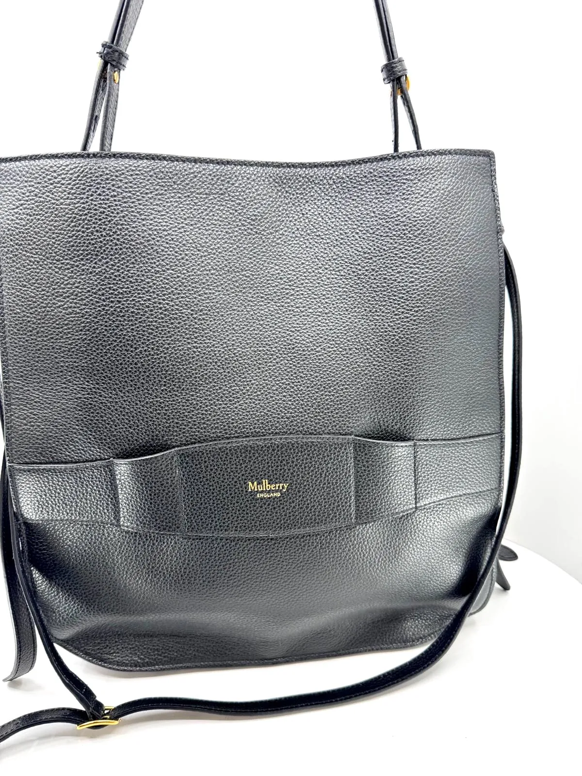 MULBERRY AMBERLEY CLASSIC GRAIN LEATHER HOBO BAG