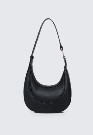 Nabilah Two-ways Hobo Shoulder (Black)