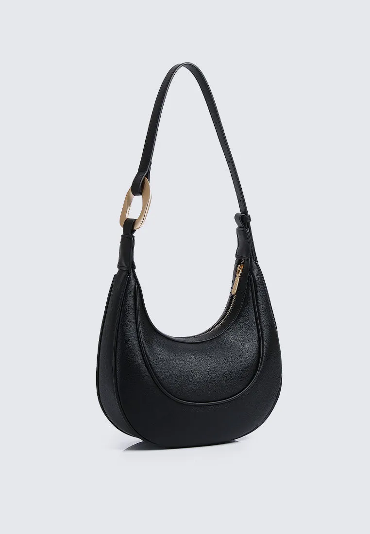 Nabilah Two-ways Hobo Shoulder (Black)
