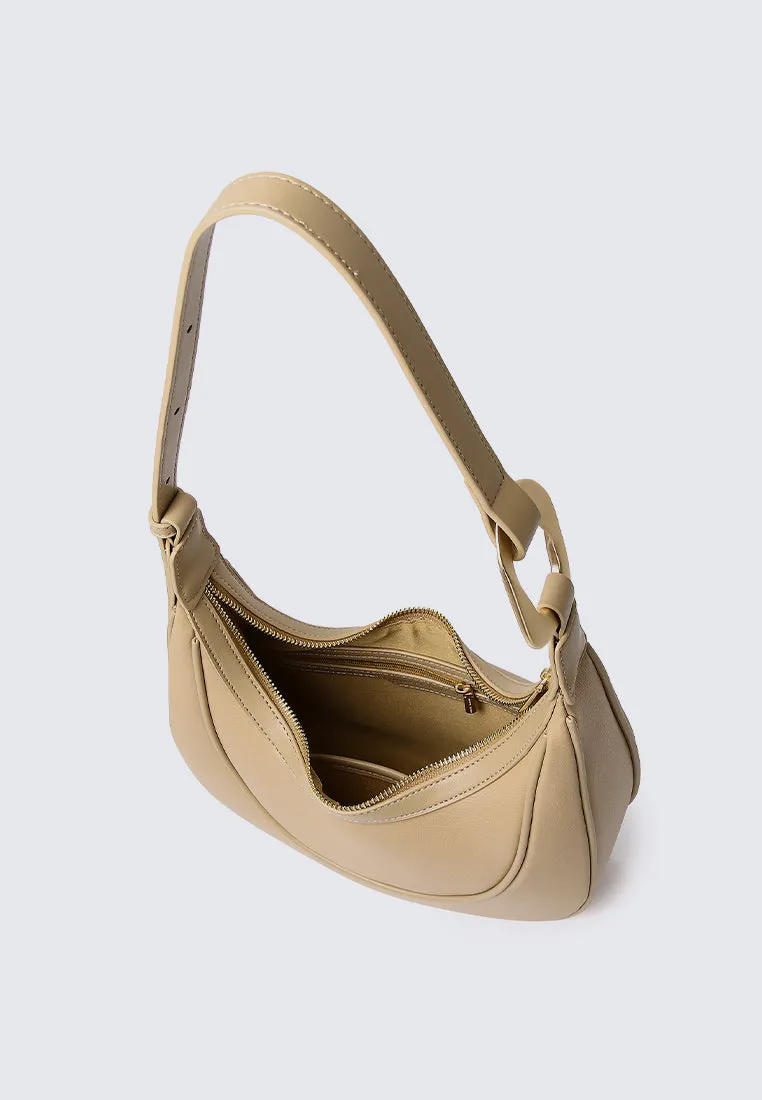 Nabilah Two-ways Hobo Shoulder (Khaki)
