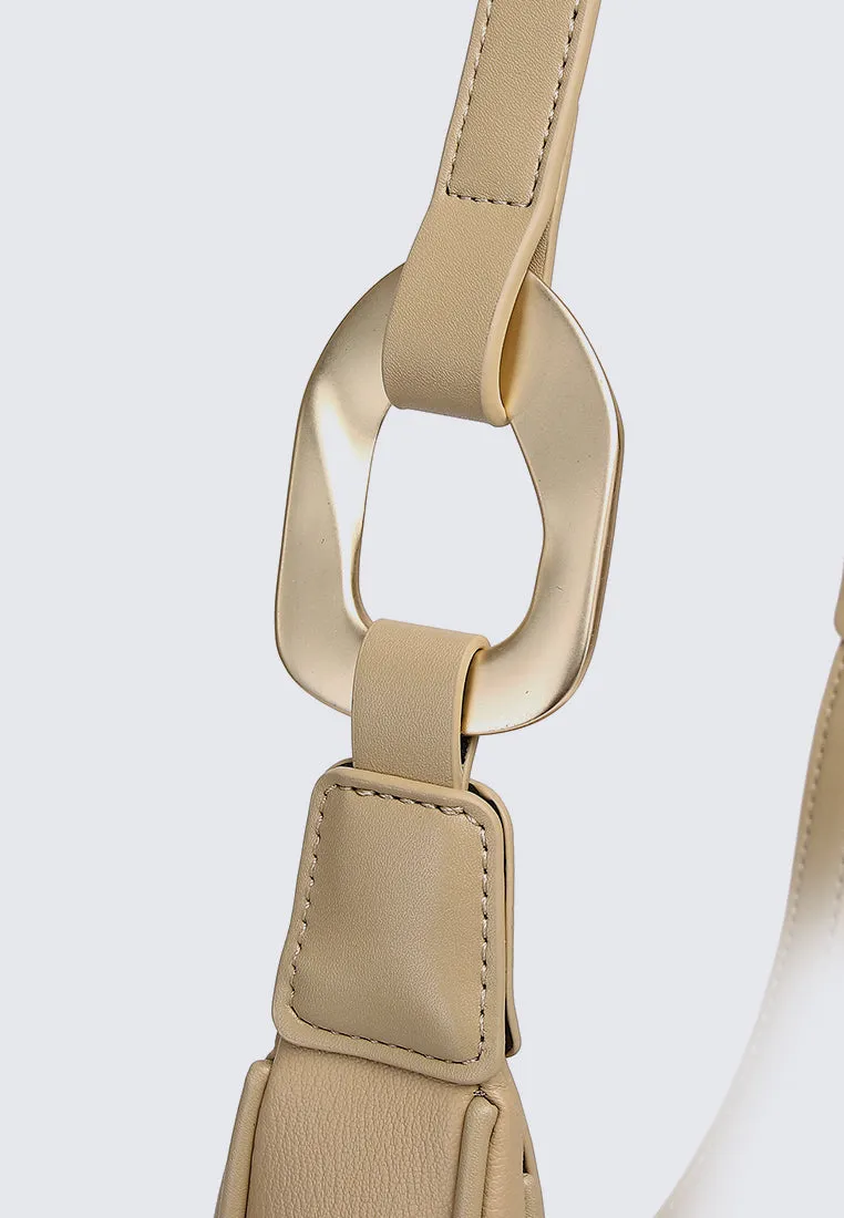 Nabilah Two-ways Hobo Shoulder (Khaki)