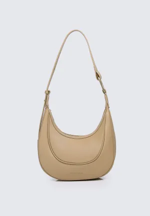Nabilah Two-ways Hobo Shoulder (Khaki)