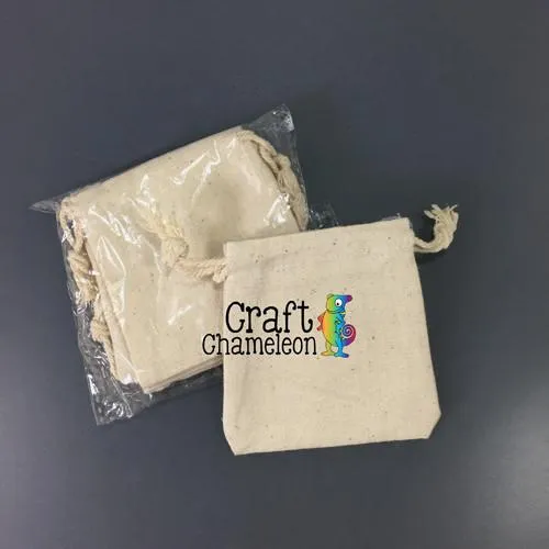 Natural Canvas Tooth Fairy Bags