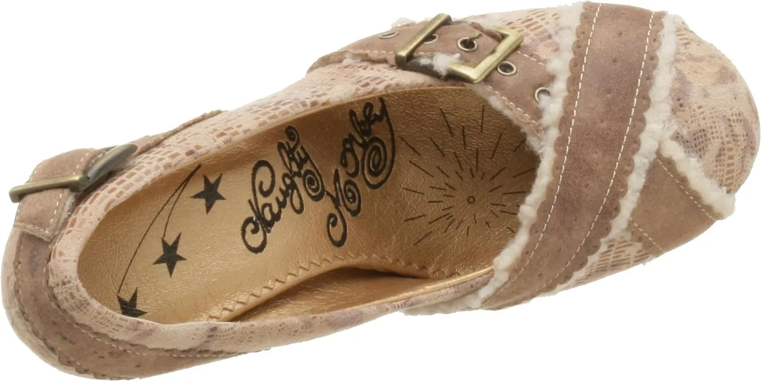 Naughty Monkey Women's The Bomb Pump with Buckles